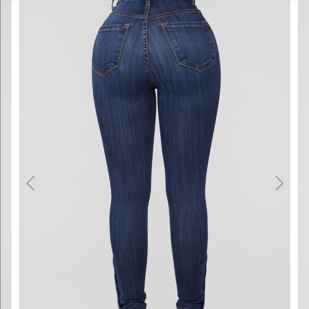 FashionNova: How Do You Like Me Now Jeans NWOT - Picture 3 of 11